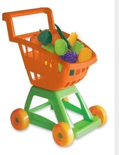 Carrito de Supermercado con Frutas y Verduras Duravit