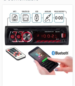 Estereo Bluetooth frente desmontable - comprar online