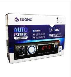 Estereo Bluetooth frente desmontable