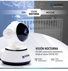 Camara de seguridad wifi 360° - Casa Timi