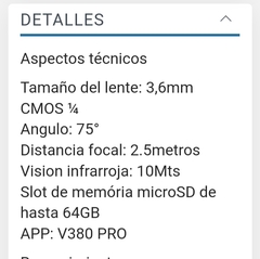 camara hd, wifi motorizada de dos antenas