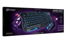 Kit Teclado y Mousse Gamer Retroilumimado - Casa Timi