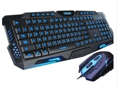 Kit Teclado y Mousse Gamer Retroilumimado