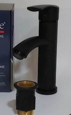 Grifería monocomando Negro mate - comprar online