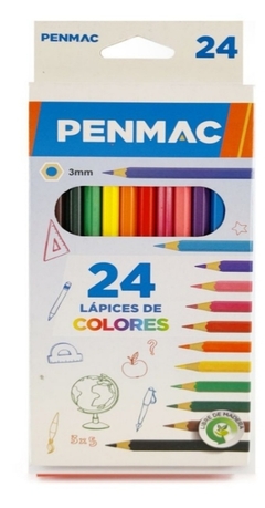 Lapices de Colores x 24 penmac