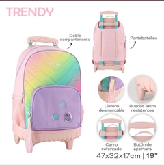 Mochila carrito de 19" Trendy - comprar online