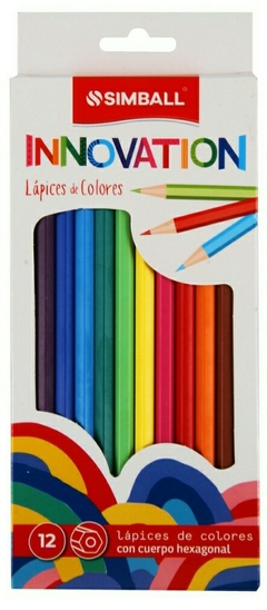 Lápices Simball 12 colores