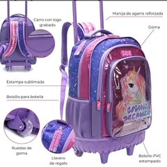 Mochila con Ruedas unicornio - comprar online