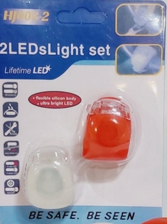 Luces LED para bicicletas de 2 u.