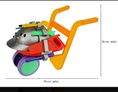 Carretilla con herramientas - Casa Timi