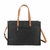 CARTERA BASILEA CON PORTA NOTE BOOCK NEGRA CON TOSTADO - comprar online