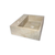 Bernard - Bacha de apoyo rectangular marmol 3A - comprar online