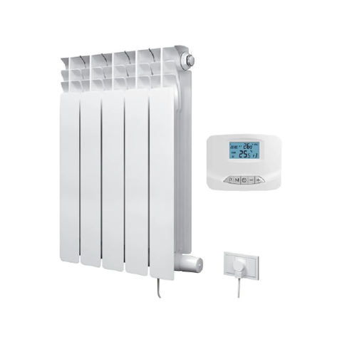 Radiador Eléctrico 12 Elem 2000w + Termostato - CLIMAFAN - Calefacción Y  Agua Caliente