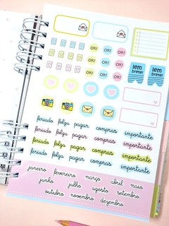 Planner permanente - Miolo Cute na internet