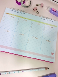 Planner duo - Miolo Cute - comprar online