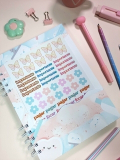 Caderno colegial profissões - feminino - comprar online