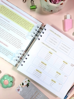 Caderno de receitas 18x18cm - Miolo cute - loja online