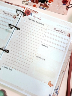 Caderno fichário personalizado tamanho A5 - loja online