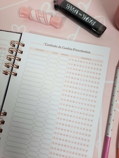 Planner financeiro Living na internet