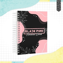 Caderno Black pink - tamanho A5