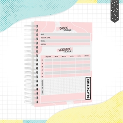 Caderno Black pink - tamanho A5 - comprar online