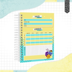 Caderno Bolofofos - tamanho colegial - comprar online