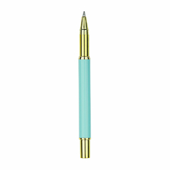 Caneta esferográfica metálica pastel 1.0mm - BRW - Fofurinhas da Bila