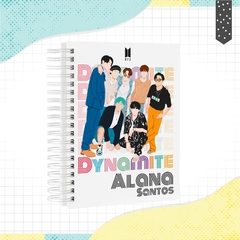 Caderno BTS - tamanho colegial