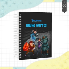 Caderno Caçadores de trolls - tamanho A5