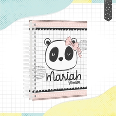 Caderno Panda 01 - tamanho A5