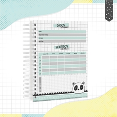 Caderno Panda 02 - tamanho colegial - comprar online