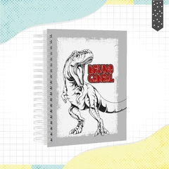 Caderno Dinossauro 01 - tamanho A5