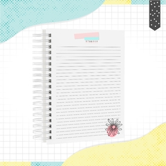 Caderno Floral 01 - tamanho A5 na internet