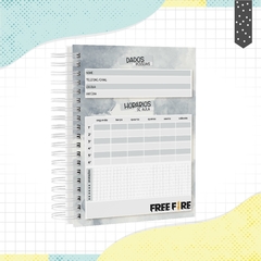 Caderno Free Fire - tamanho colegial - comprar online