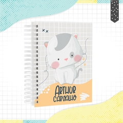 Caderno Gatinho - tamanho A5