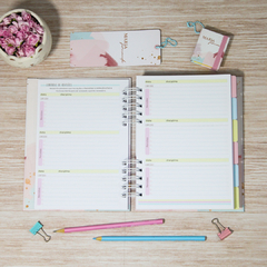 Planner de estudos permanente - Miolo Cute - loja online