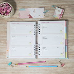 Planner de estudos permanente - Miolo Cute