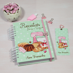 Caderno de receitas A5 - Miolo cute