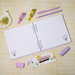 Caderno 18x18cm profissões - feminino - loja online