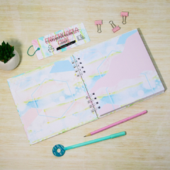 Caderno 18x18cm profissões - feminino - comprar online