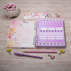 Agenda sem data Miolo Colorful - 2 dias por página tamanho A5 - comprar online