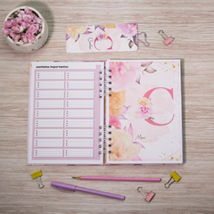 Agenda sem data Miolo Colorful - 2 dias por página tamanho A5 - comprar online