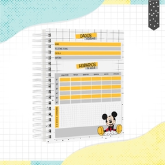 Caderno Mickey 01 - tamanho colegial - comprar online