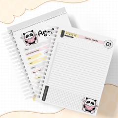 Agenda escolar permanente - 1 dia por página - Panda 03 - comprar online