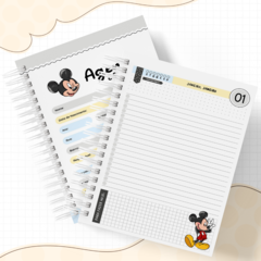 Agenda escolar permanente - 1 dia por página - Mickey 02 - comprar online