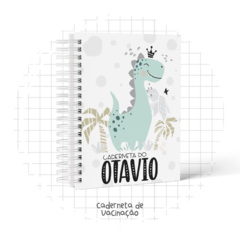 Caderneta de vacinação - Dinossauro 02 - comprar online