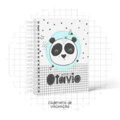 Caderneta de vacinação - Panda Escandinavo