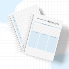 Planner de estudos permanente - masculino na internet