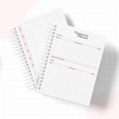 Imagem do Planner de estudos permanente - feminino