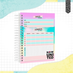 Caderno Now United - tamanho universitário - comprar online